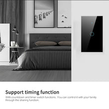 Carregar imagem no visualizador da galeria, Interruptor Inteligente Touch Screen Wifi Preto ou Branco